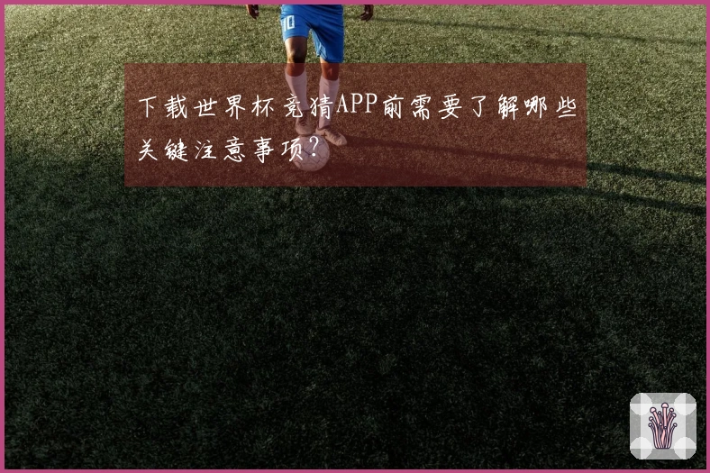 下载世界杯竞猜APP前需要了解哪些关键注意事项？