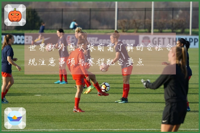 世界杯外围买球前需了解的合法合规注意事项与赛程配合要点