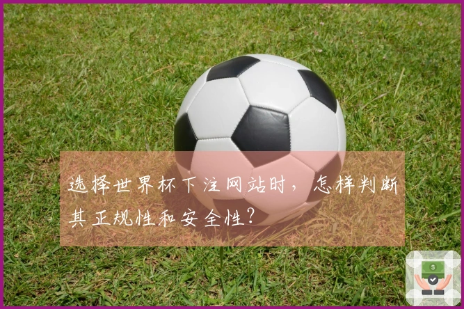 选择世界杯下注网站时，怎样判断其正规性和安全性？